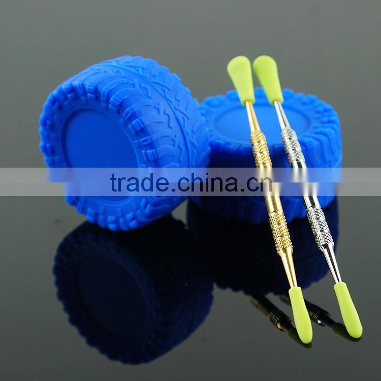 2015 best quality silicone weed jar wax/oil containers fashion wax jar from RHS