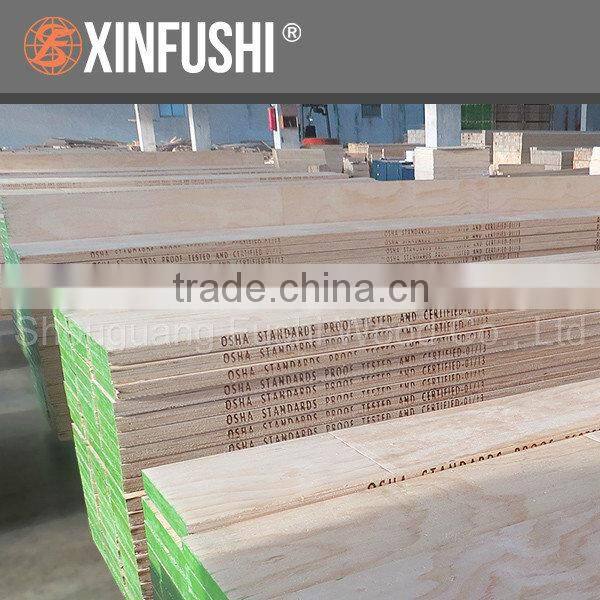 LVL Scaffolding board with OSHA certificate
