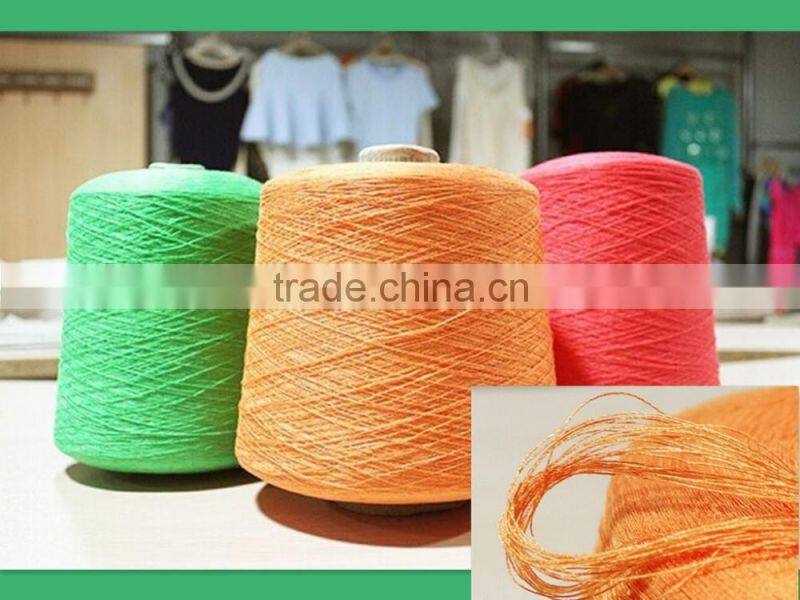 Ice yarn mercerized 100%Viscose yarn 28S/1 for spring and summer
