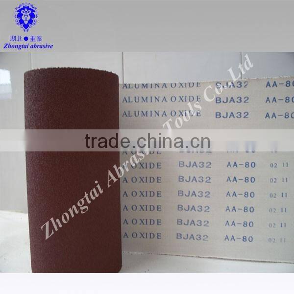Flexible backing abrasive cloth roll/cotton cleaning cloth roll