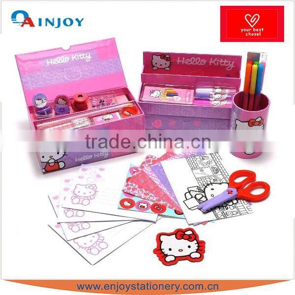 Eco friendly stationery set for kids