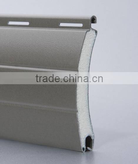 Commercial Ivory insulated roller shutter doors