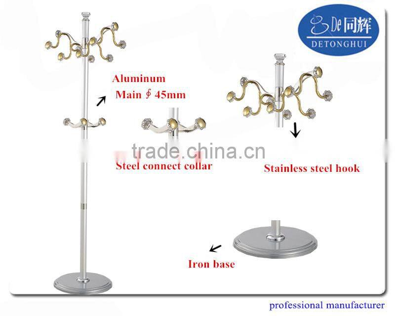 Hottest Sale bedroom furniture metal clothes rack (9808#)