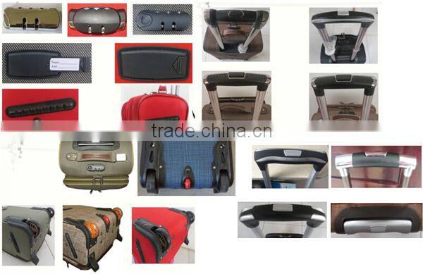 nylon material suitcase sets with high class eminent suitcase
