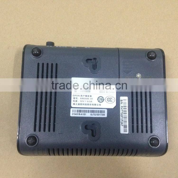 FiberHome GPON ONU AN5506-01 apply to FTTH mode with 1Ethernet port English firmware