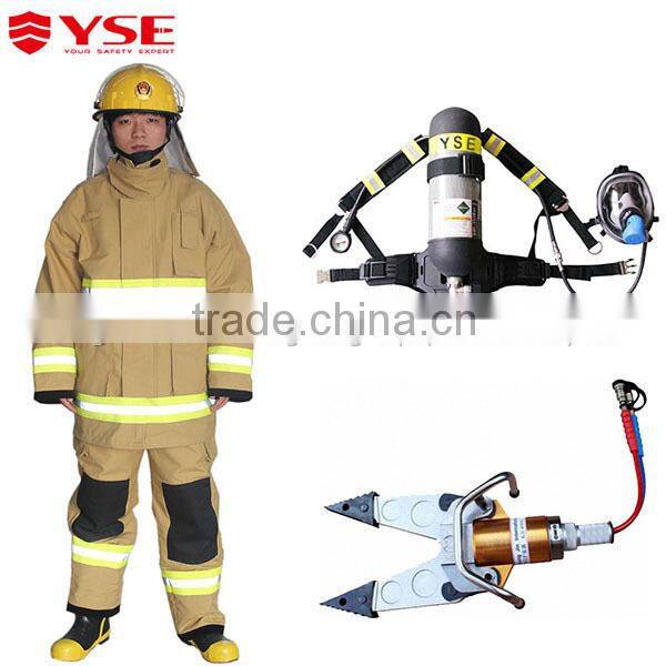 Firefighting boots used by fireman rescue