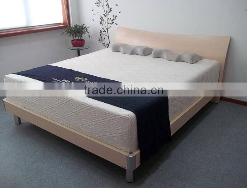 Mattress KW004 100% Polyurethane Visco Elastic Memory Foam Mattress Roll Up Packing