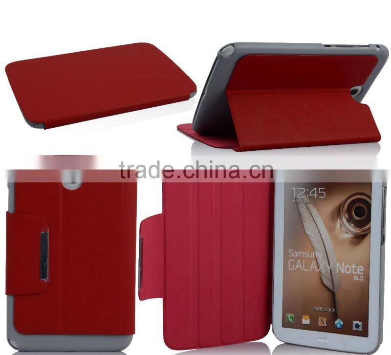Ultra slim Leather Tablet Case with Stand Function