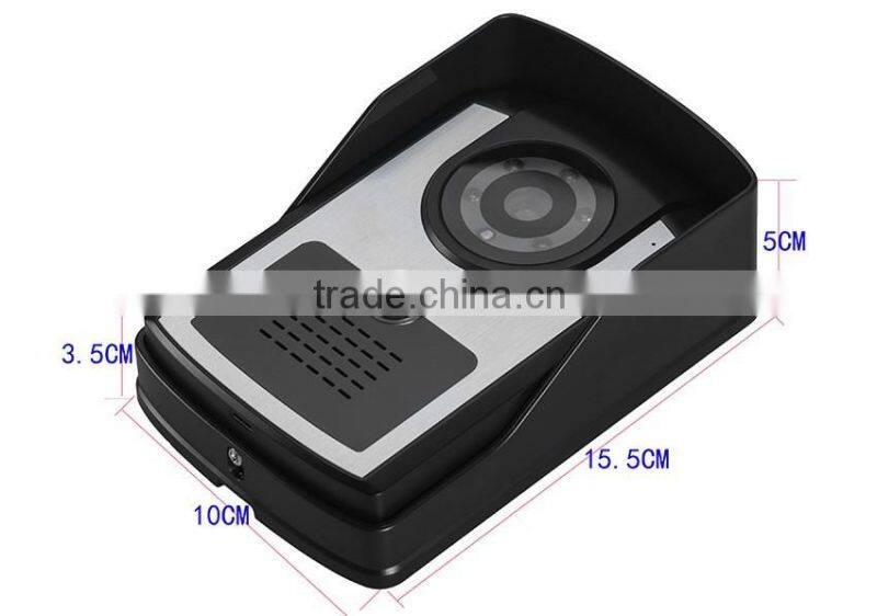 High quality support Android IOS controlled motoring WIFI video night vision wireless doorbell camera