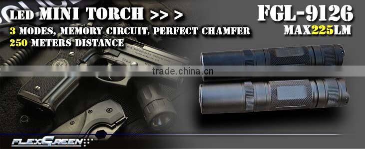 18650 battery CreeQ5 military mini led pen torch