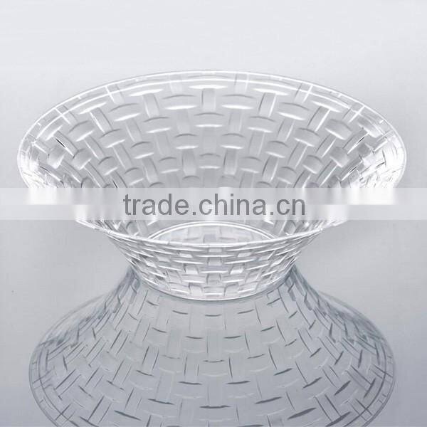 Disposable Plastic Silver/ Gold Coated Bowl