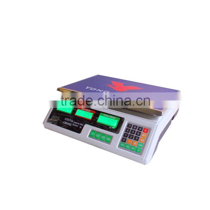 digital scale with printer