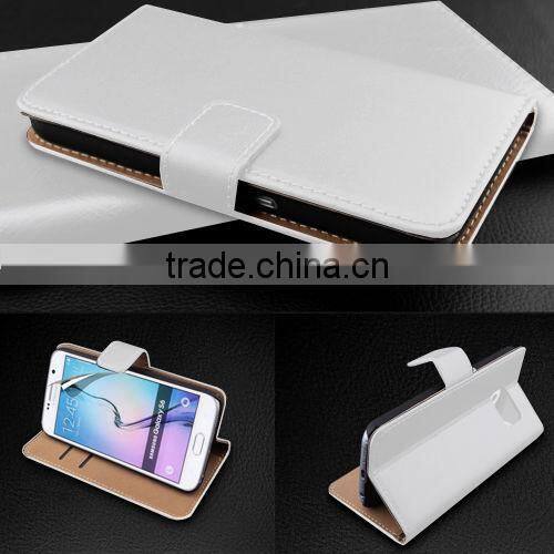Real Genuine Leather Super Slim Flip Wallet Case For wiko kite