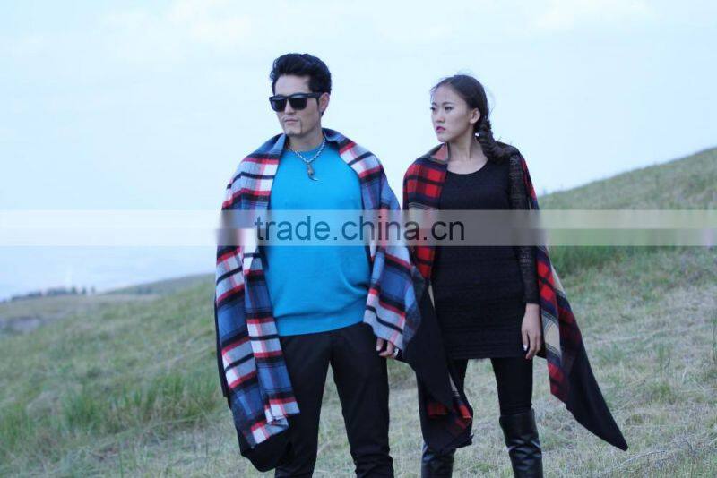 cashmere tartan scarf