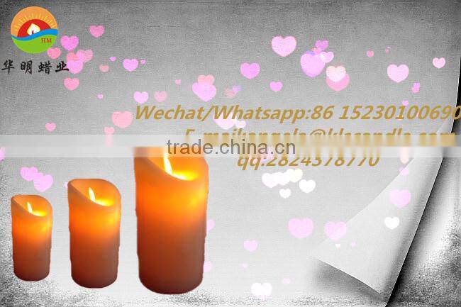 3 pieces for a set led candle lights