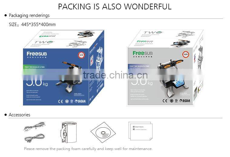 Freesub 5 in 1 mug printing machine mug press machine