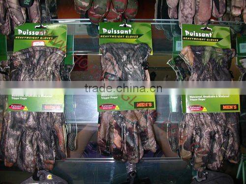 HS593 Men's Camoskinz Insulated II Gloves with Thinsulate Insulation Camouflage Insulated Hunting Gloves