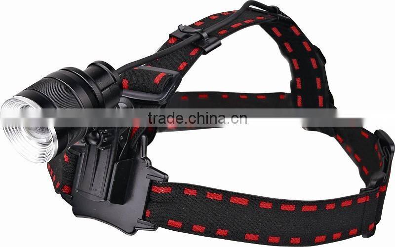 Rotatable Zoom Function XML T6 Head Torch Light headlamp