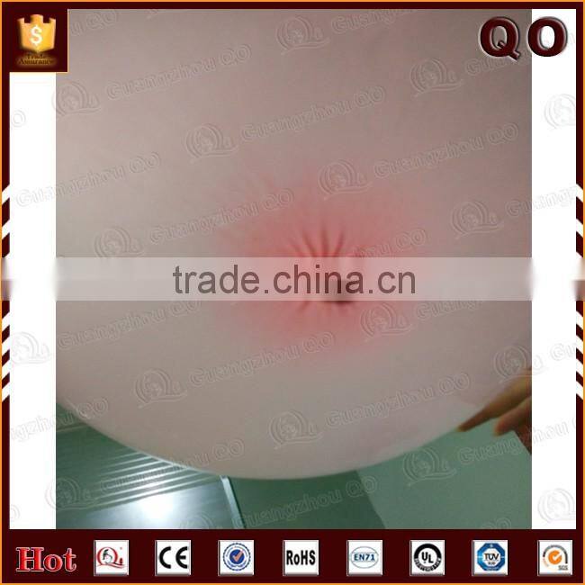 Pure color shape custom inflatable latex balloon for wedding