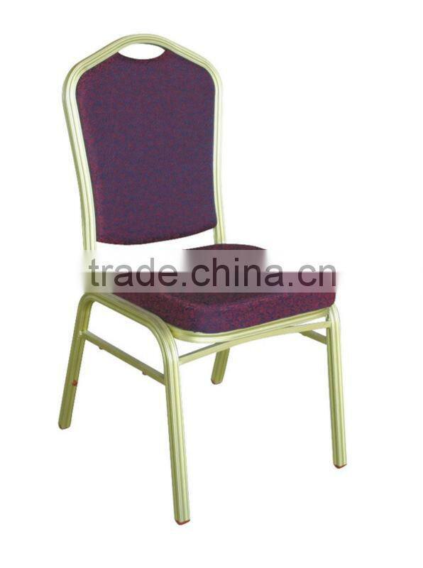 Purple color hotel banquet chair