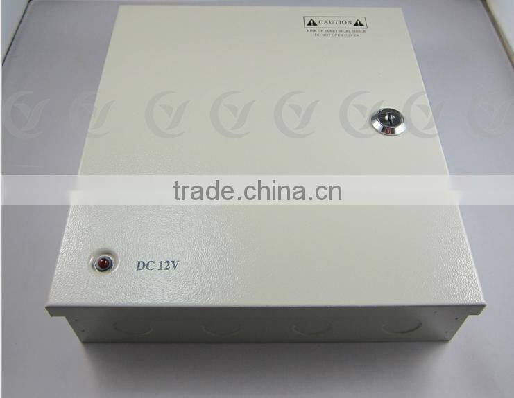 18CH DC 12V 30A Output Power Supply Switch Box for CCTV Camera