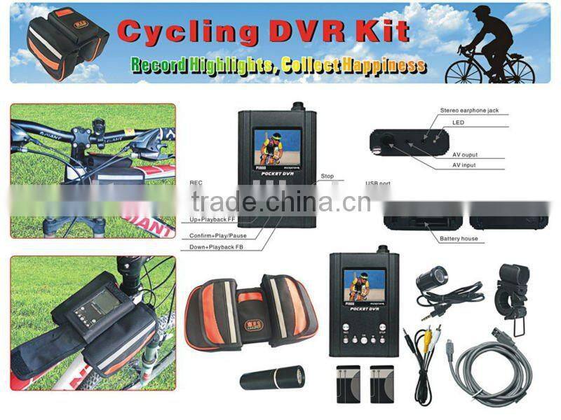 2.5'' TFT SD Card Pocket DVR with taxi camera