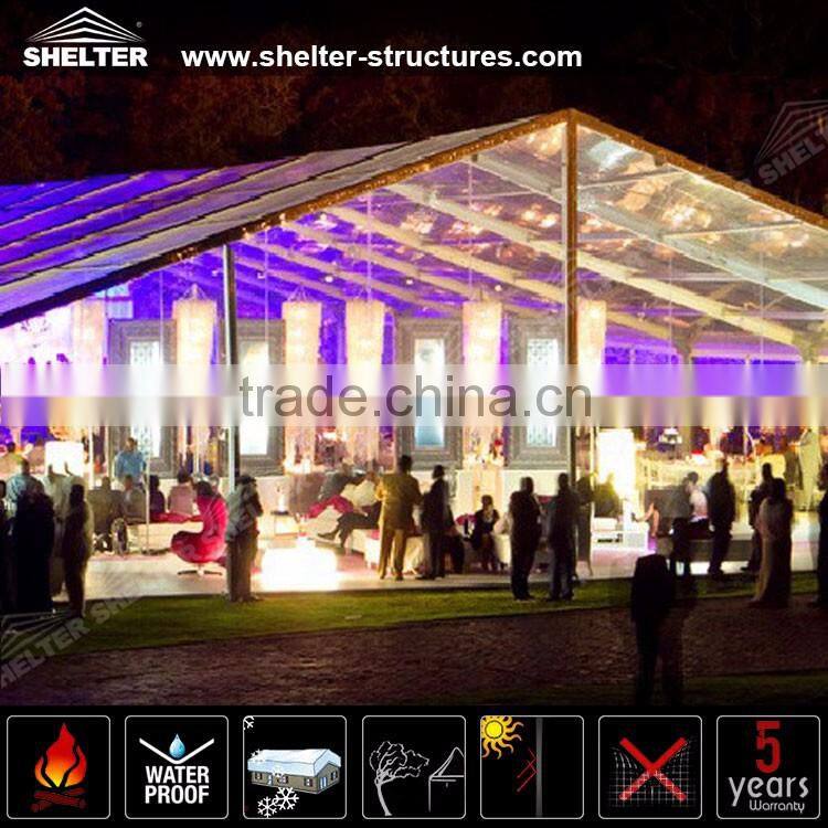 30x20m Customized permanent clear span patio tents for party event