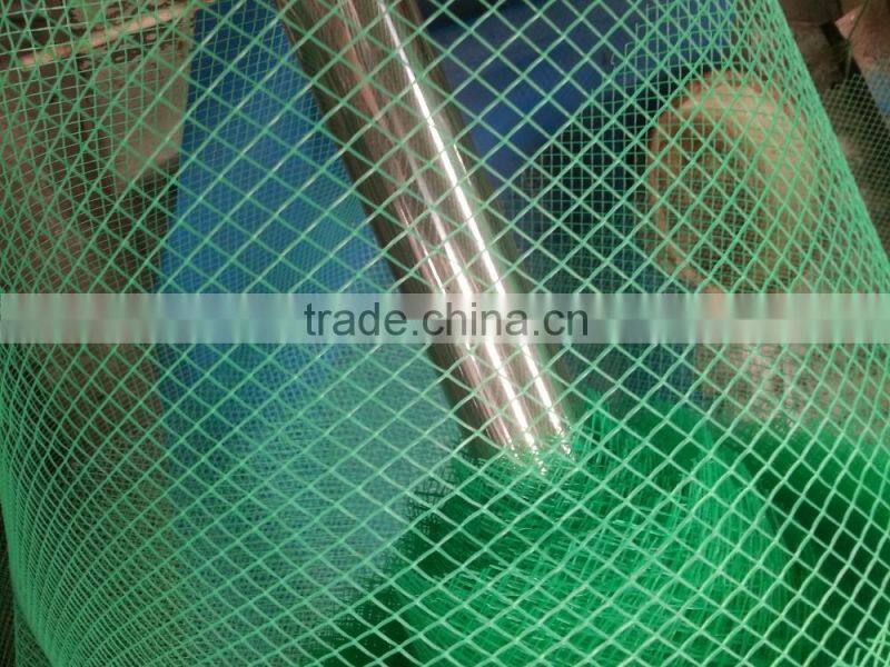 Plastic Square Netting for slope protection in landscape engineering