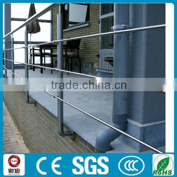Chinese outdoor stainless steel wire baluster system factory