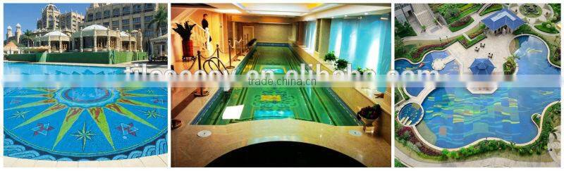 10*10mm outdoor 5mm mini mosaic tiles swim pool