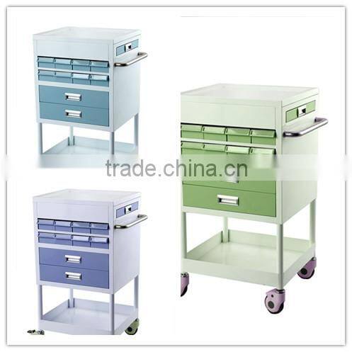 medical hospital cart with wheels