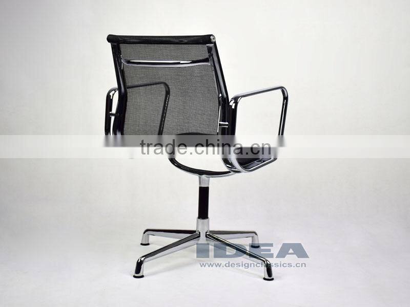 Replica Charles Low Back Mesh Meeting Chair - Black Mesh