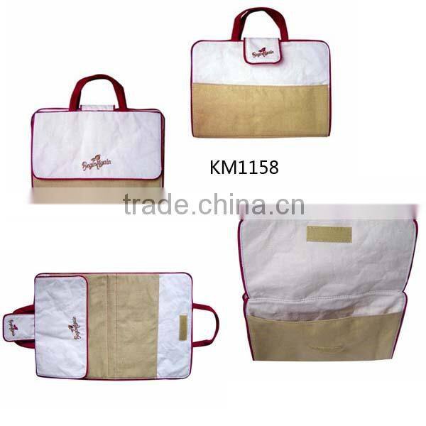 2015 China wholesale OEM men handle canvas laptop bag