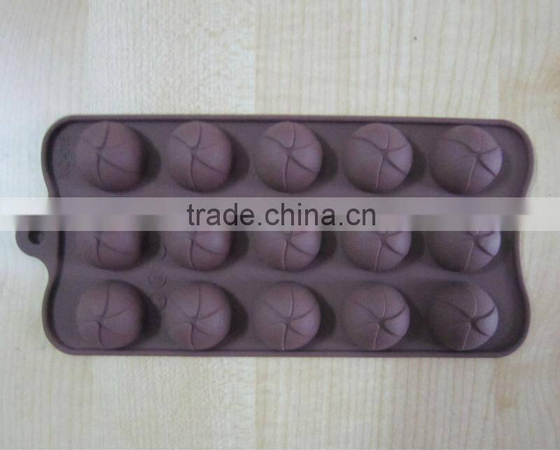 Pyramid design silicone chocolate mold tray