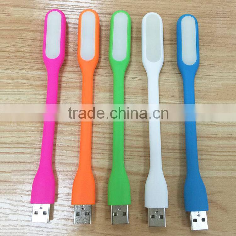 Customized logo printing led usb light, multi color flexible usb led light, wholesale price mini usb light