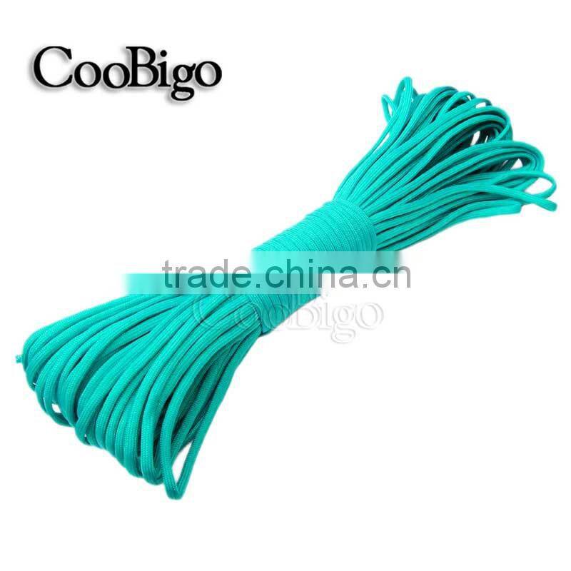 Paracord 550 Parachute Rope 7 Core Strand 100FT For Climbing Camping Buckles Bracelet 54 Colors For Pick #S0021-A/B1-50