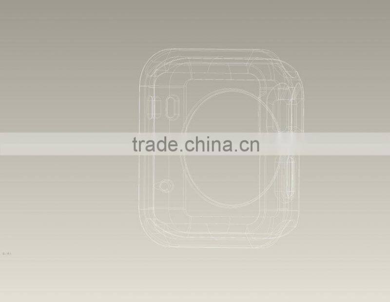 Beautiful soft TPU case for apple smart watch