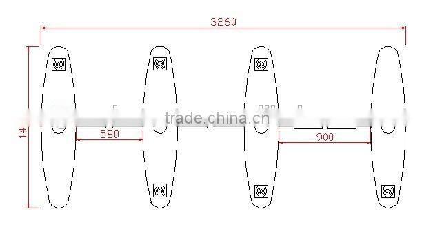 CE Approved Flap Barrier Turnstile Gate ,passage turnstiles gates