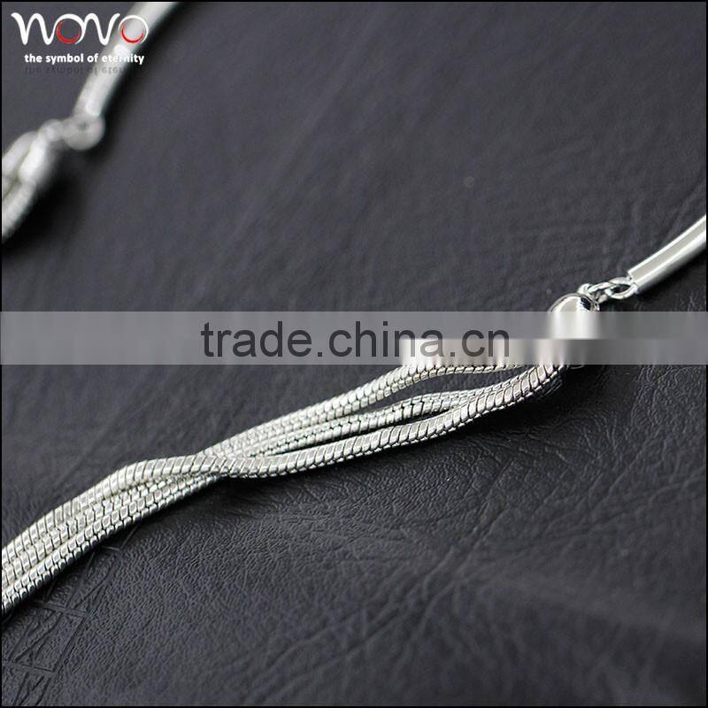 simple deign fashion chain alloy necklace