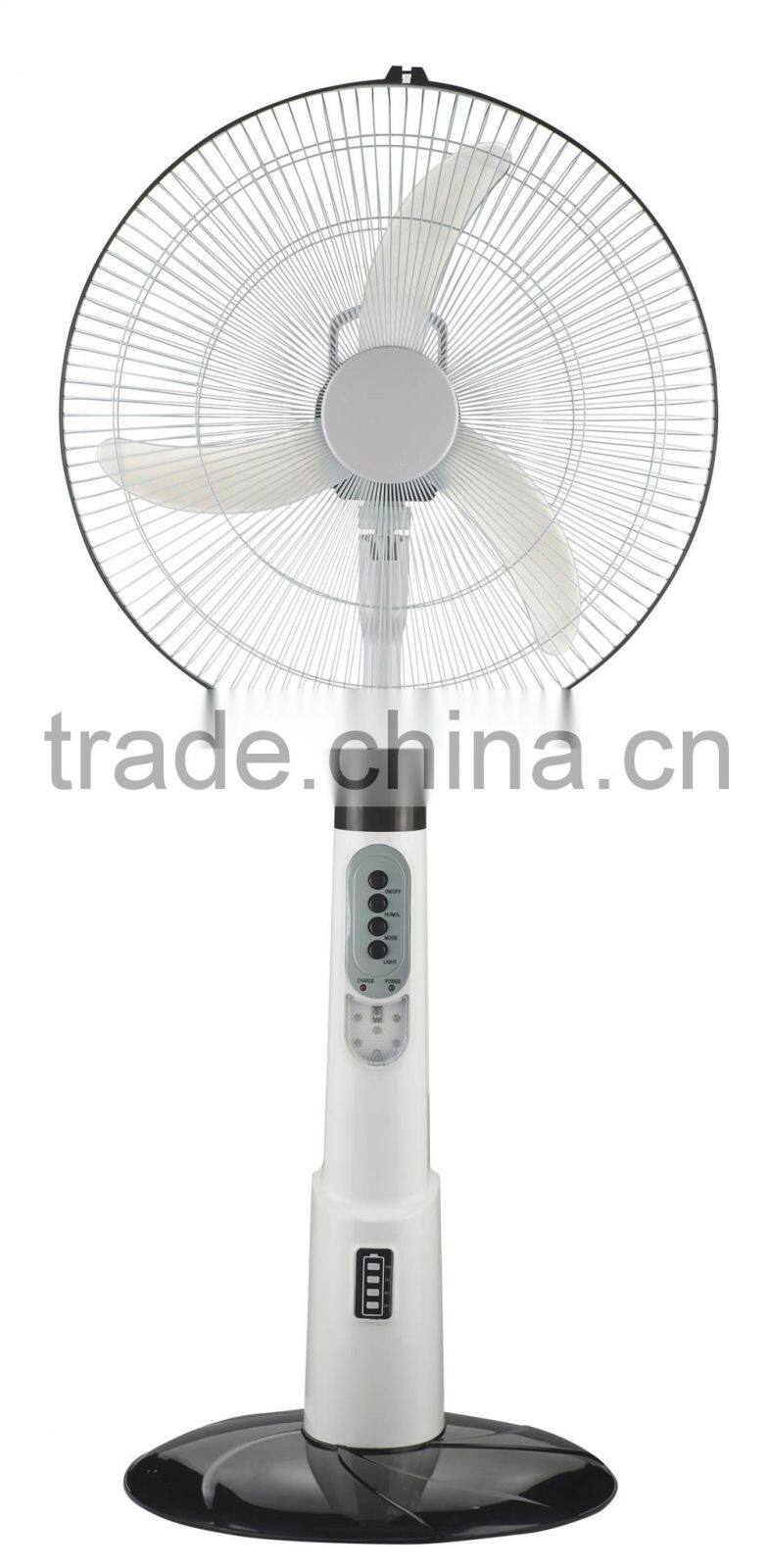 Battery backup air cooler fan stand fan