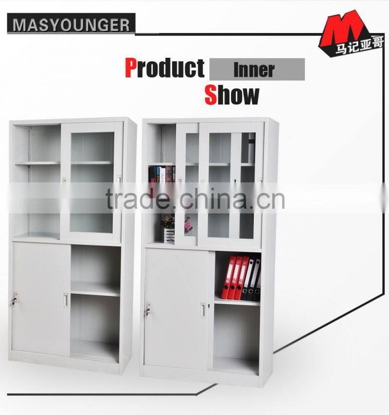 Modern Home Furniture Design Sliding Door Steel Locker Cabinet