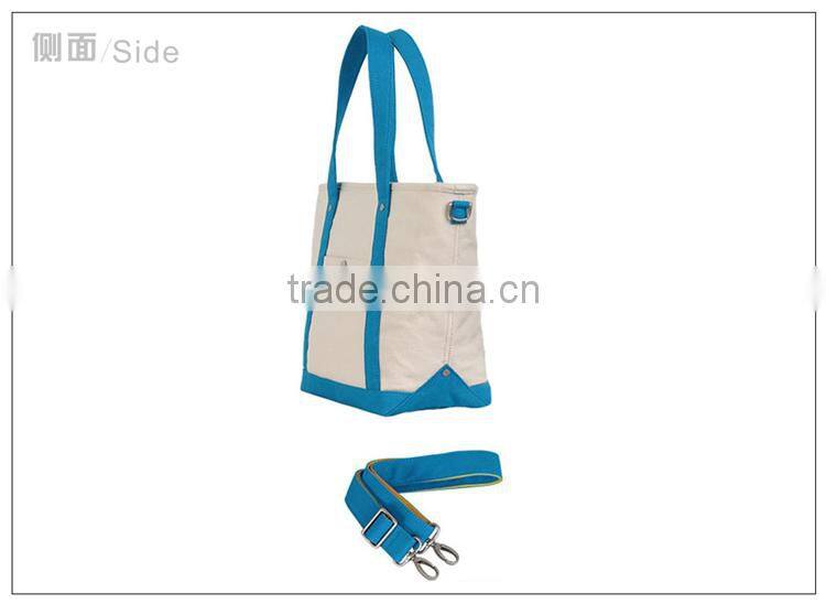 Customized fashionable college shoulder bag, canvas messenger bag popular in worldwide
