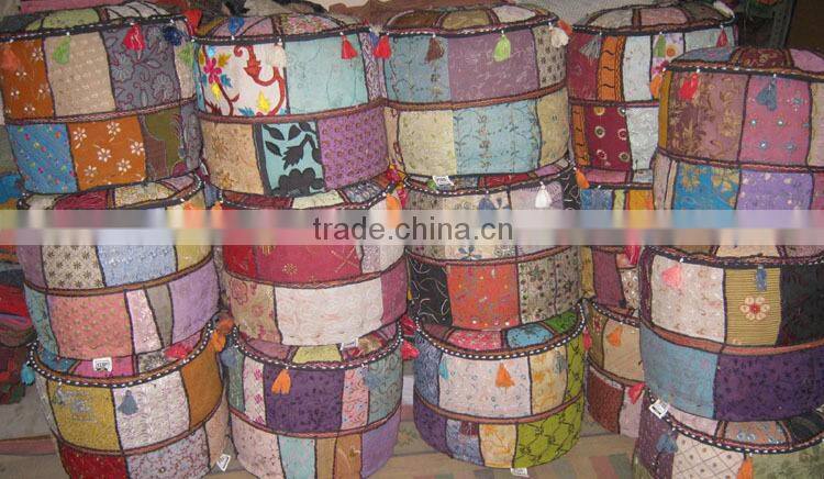 buy handmade online round footstool ottoman