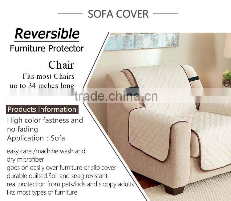 100% Polyester Micro suede pet couch sofa protector