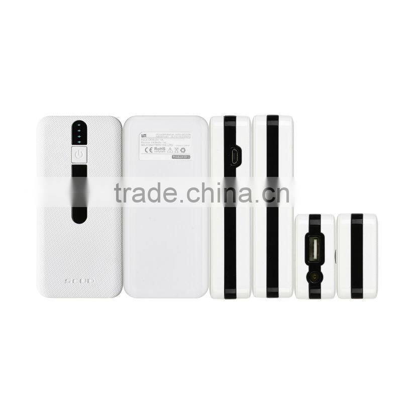 Scud 5200mah samsung cell power bank for samsung galaxy note