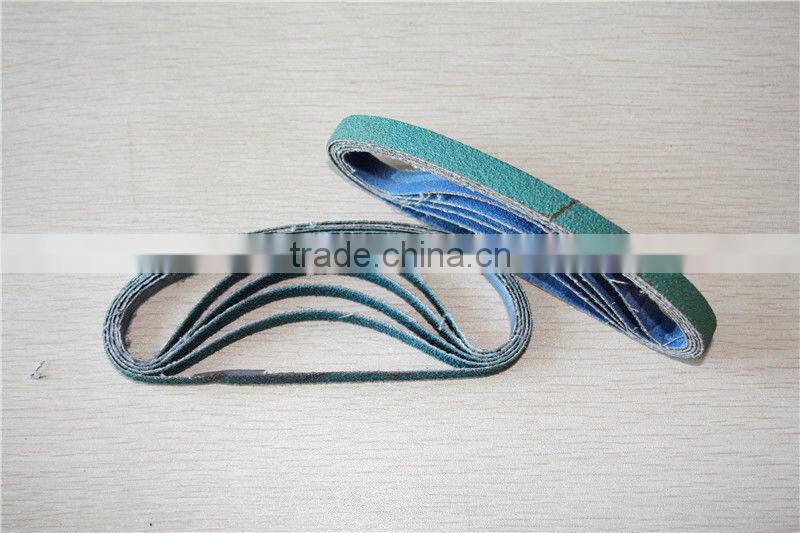 10*330mm zirconia narrow abrasive belts