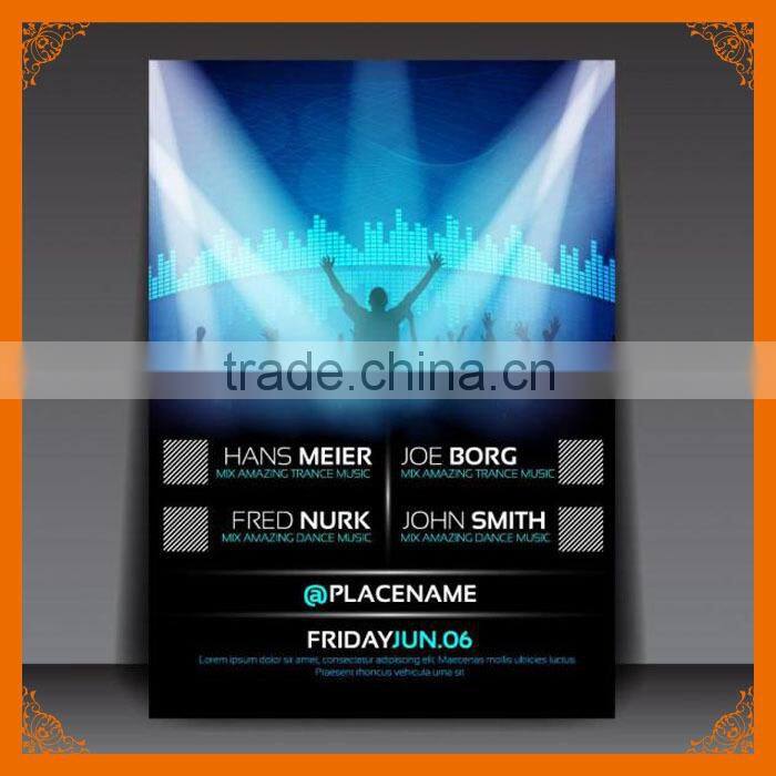 colorful jewelry flyer for advertisement