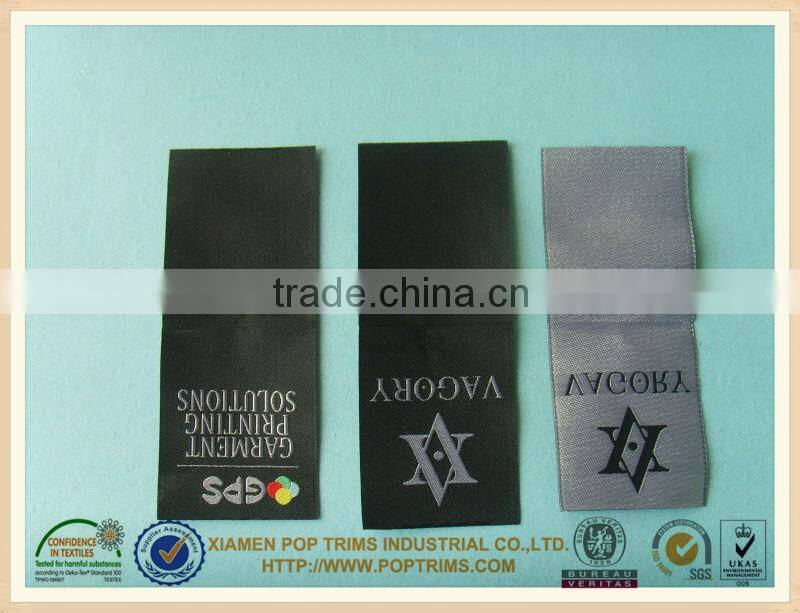 brand name garment woven label for clothing
