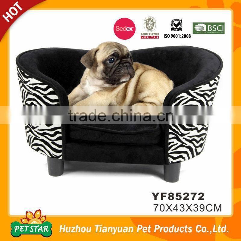 Zebra Pattern Pet Sofa Lounge