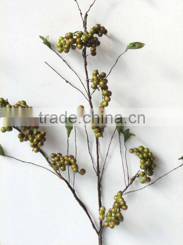 2011 NEW Artificial Flowers Artificial Fruits 32" Artificial Berries Spray